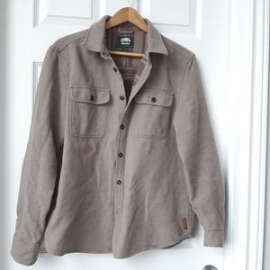 Roots Flannel Botton Down Shirt sz L
